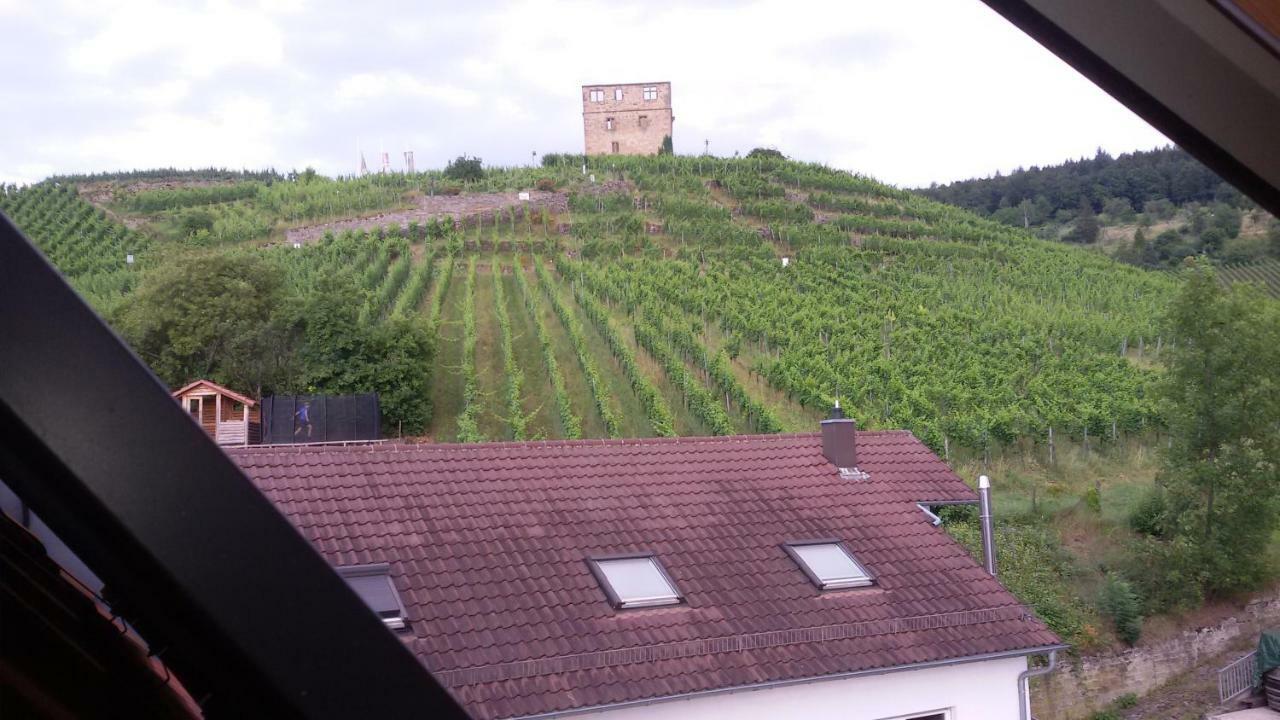 Giebelzimmer Mit Weinbergblick Stetten  Exterior photo
